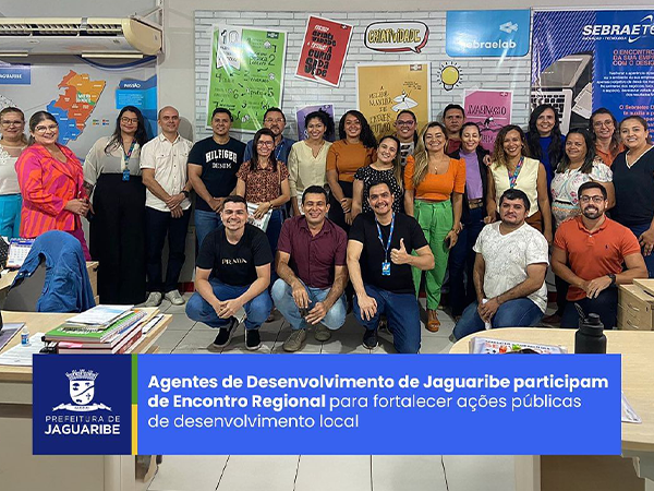 Agentes de Desenvolvimento de Jaguaribe participam de Encontro Regional