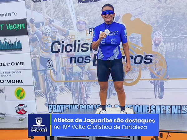 Atletas de Jaguaribe são destaques na 19ª Volta Ciclística de Fortaleza